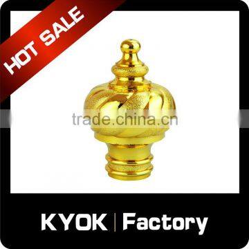 KYOK Aluminum Curtain Finials,simple Design Curtain Rod Finials,curtain Finials Wholesale photo-2