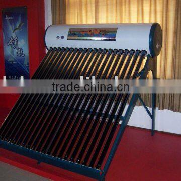 Copper coil solar heater