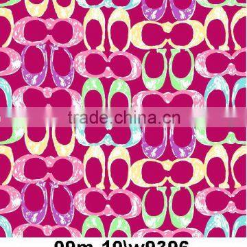 novel print fannel fleece fabric