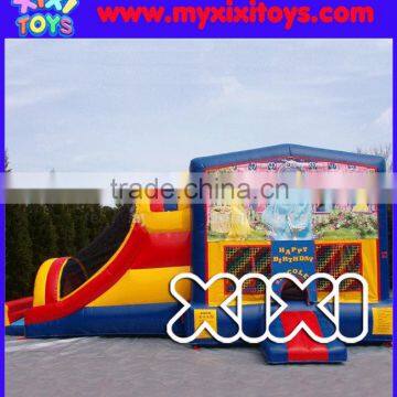 classic kids jumping bouncer, inflatable combo bouncy castle for children