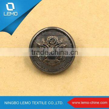 New Design Guangzhou Jeans Fabric Antique Button, Zamak Button