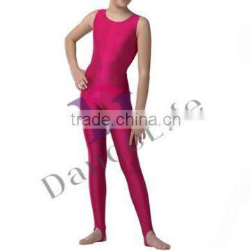 C2617Girl Stirrup Tank Ballet Dance Unitard Kids Gymnastic Unitard Spandex Unitard Costumes Ballet Unitards for Sale Dancewear photo-4