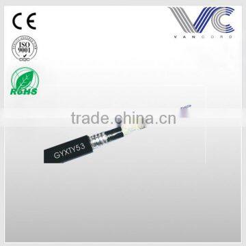 FrankEver Fiber optical cable 6 cores GYXTY53 Unitube optic fiber cable