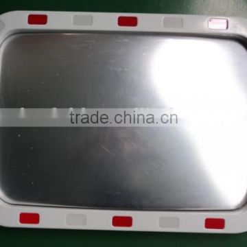 2014 rectangular convex mirror with reflective frame