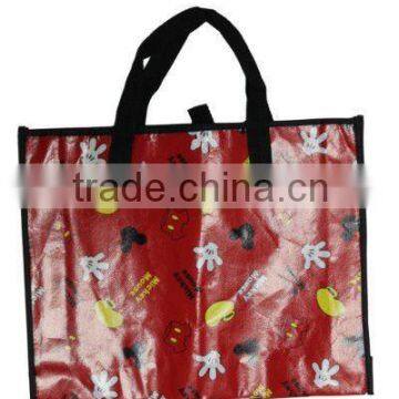 pp woven bag by lamination print