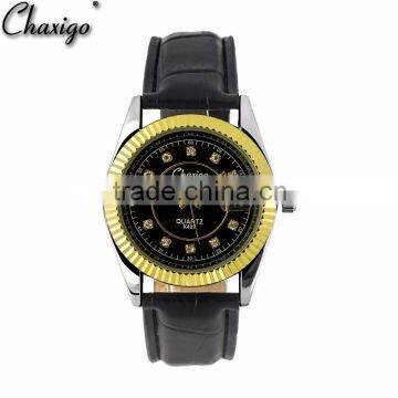 wholesale luxury women bracelet two tones fashion ladies leather watch