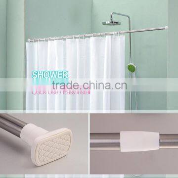 telescopic shower rods bathroom curtain rods garment rack 2016