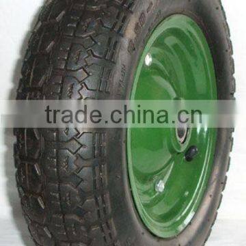 Pneumatic rubber wheel 3.50-7