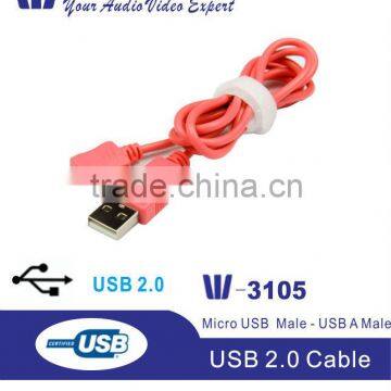 Ultra Series USB 2.0 Type A Male to Micro cable 24/28AWG Cable