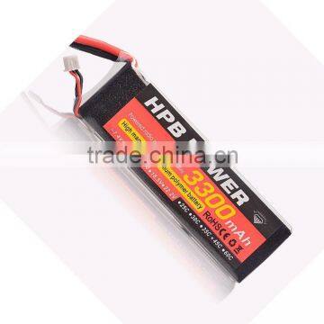 Lipo Battery 7.4v 35c 3300mah 2s for RC Quadcopter Supplier's Choice photo-3
