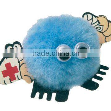 Pompons toy Blue Wuppie