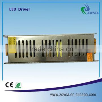 120W slim open frame metal case led power transformer