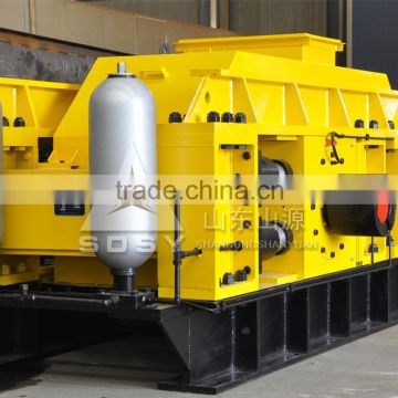 Crusher manufacturer Shandong Chengming hydraulic roller crusher fine