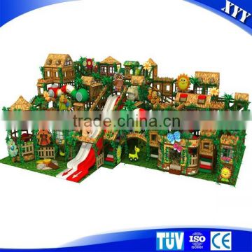 2016 Thatched cottage commercial indoor playground equipment for kids