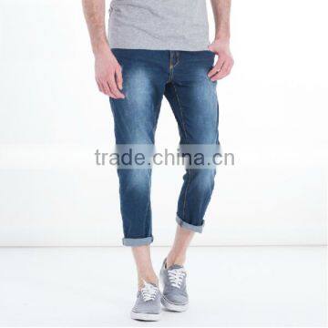 2015 New Summer Hot Sale Fashion Top Italy Design Men Denim Jean