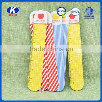 2016 Manufacturer Custom Color Grid Wooden Ruler at 13cm photo-2