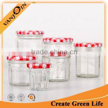 BONNE MAMAN Crystal Empty Jam Jars 150ML With Red Gingham Style Lids photo-5