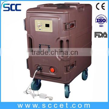 SCC Hot Sale 116L mini size electric heated food cabinet