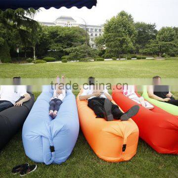 2016 sales people lazy inflatable outdoor blow-up lilo portable air sofa bed sheets travel bed sleeping bag                        
                                                Quality Choice