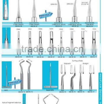 Dental Root tips picks, Root elevators