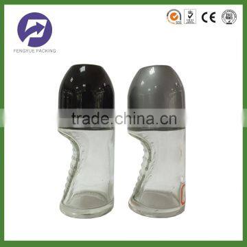 50ML Roll-on Glass Bottle With Transparent Ball and Ball Seat