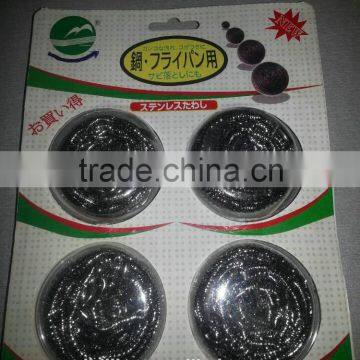 Most selling products blister card packing stainless steel scourer buy from china online