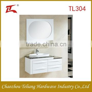 Low Price Good Quality Latest Restaurant Free Standing Marble Bathroom Cabinet Vanity