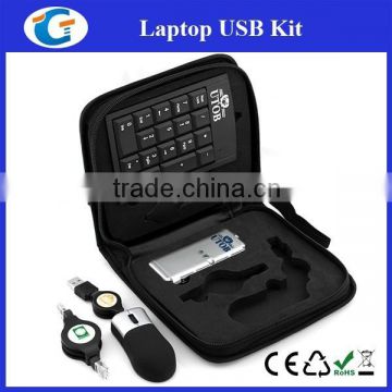 Computer Accessaries USB Travelling Kits with usb hub computer mouse etc