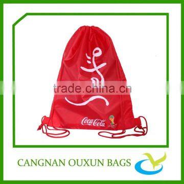 Customized most popular reusable nylon drawstring bag