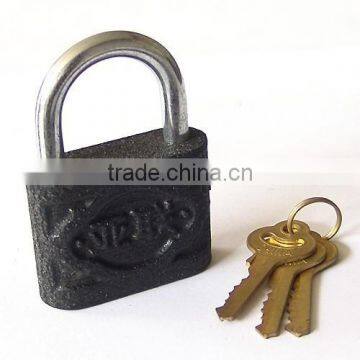 Wholesale Black Cast Iron Padlock