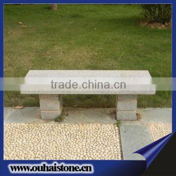 Landscaping White Granite Stone Seat/Bench Common In Park