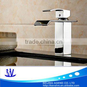 Hot modern bathroom faucet waterfall mixer bath taps sink mixer tap