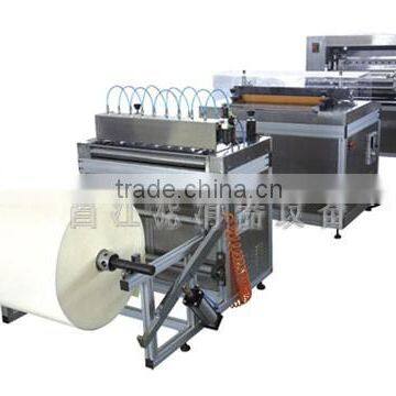 Full-auto Knife Paper Pleating Production Line CJCZ55-600N