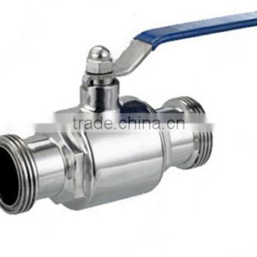 External Thread/Male threaded Straight Ball Valve