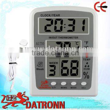 KT203 digital hygro thermometer calender