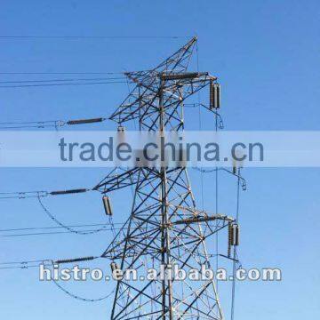 Qingdao Histro Galvanized Transmission Line Tower (Steel Tower, Power Transmission Tower)