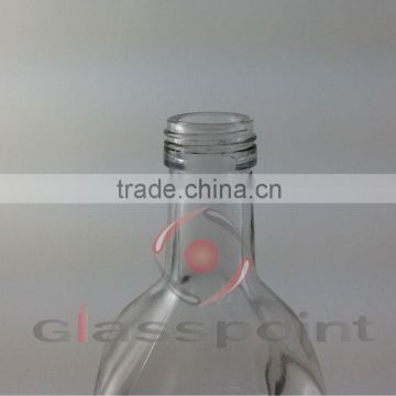 1000ml clear flint olive oil glass bottles