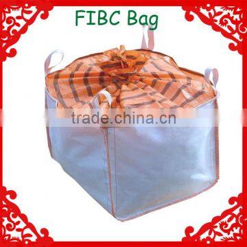 100% virginal food grade polypropylene food FIBC bag plastic