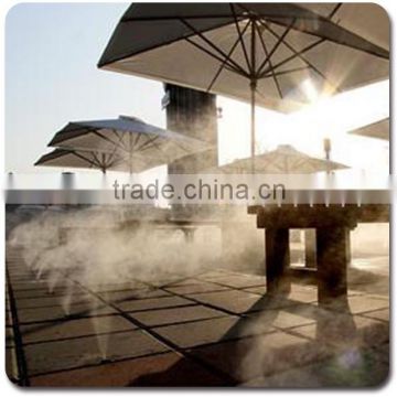 Adjustable pressure cool misting system