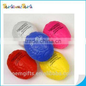 Customized Brain Shaped PU Stress Ball