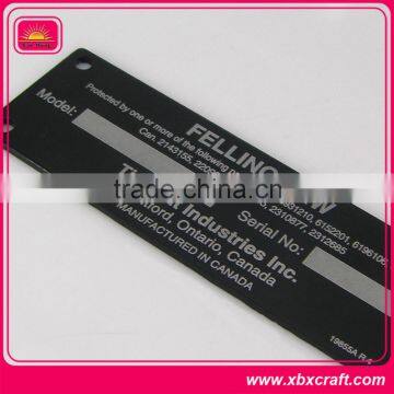 custom metal label signs,thin machine metal label