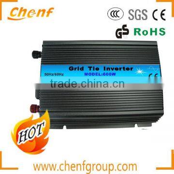 2014 Newest Solar Single Phase Grid Tie Inverter 600W With 110V Voltage