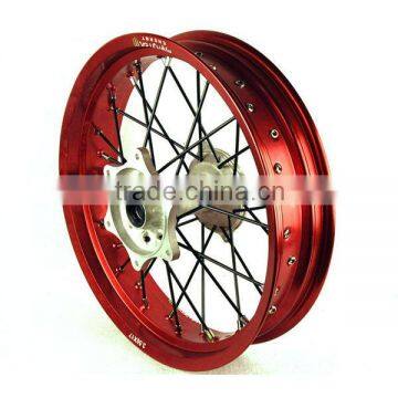 Supermotards Wheel Rim HUB Assembly