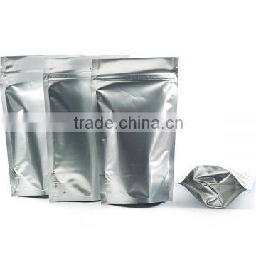 aluminum foil material food industrial use stand up packaging bag