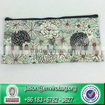 Customized Cheap Double Zipper Pencil Case