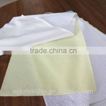 Dyed PU laminated waterproof terry Towelling