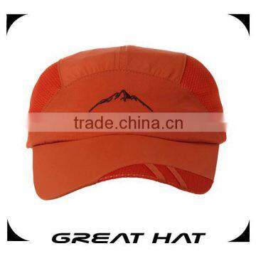 2015 Fashion new Breathable orange short brim baseball cap