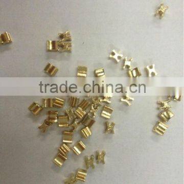 Brass H Bottom Stopper zipper garment accessories