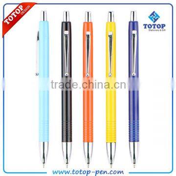 Promotional retractable metal pen with the box