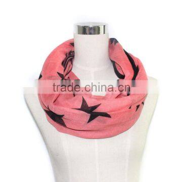 Star Printing Most Fashion Latest Infinity Scarf Private Label photo-4